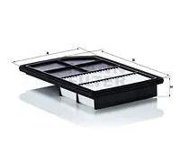 Filtro aria Cartuccia filtro C 31 038 MANN-FILTER per MITSUBISHI OUTLANDER III