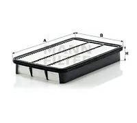 Filtro aria Cartuccia filtro C 31 126 MANN-FILTER per TOYOTA LEXUS