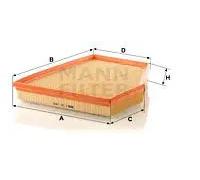 MANN-FILTER, C 31 143 Filtro aria