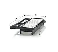 Filtro aria MANN-FILTER C 3118