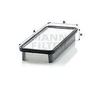 Filtro aria Cartuccia filtro C 3126 MANN-FILTER per TOYOTA STARLET