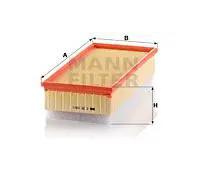 MANN-FILTER C 33 156/1 Filtro dell'aria - per Autovetture + veicoli commeriali