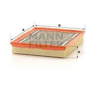 MANN-FILTER Filtro dell'aria C 33 189/1 – per autovetture e veicoli commerciali