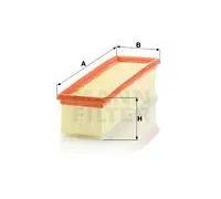 MANN-FILTER filtro aria C35012 cartuccia 348x93x80 mm