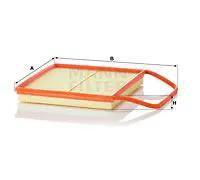 Filtro aria Cartuccia filtro C 36 004 MANN-FILTER per ALPINA BMW