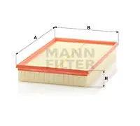 Filtro aria Cartuccia filtro C 36 188 MANN-FILTER per VW AUDI SKODA