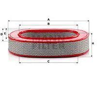 Filtro aria Cartuccia filtro C 37 145 MANN-FILTER per MERCEDES-BENZ CLASSE S