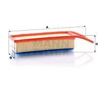 MANN-FILTER C 38 130 Filtro dell'aria - AUTOVETTURE + VEICOLI COMMERIALI