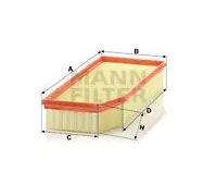 Filtro aria Cartuccia filtro C 38 145 MANN-FILTER per MERCEDES-BENZ CLASSE M CLK