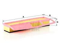 Filtro aria Cartuccia filtro C 3877/1 MANN-FILTER per FIAT OPEL LANCIA FORD