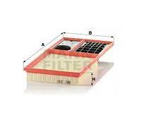 Filtro aria Cartuccia filtro C 3880 MANN-FILTER per VW SEAT SKODA