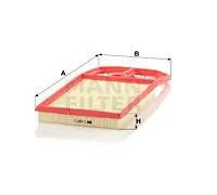 Filtro aria Cartuccia filtro C 4287/2 MANN-FILTER per VW SEAT SKODA