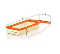 Filtro aria MANN-FILTER C 49 001