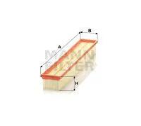 Filtro aria Cartuccia filtro C 52 107 MANN-FILTER per MERCEDES-BENZ CLASSE C
