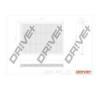 Filtro aria Cartuccia filtro DP1110.10.0045 Drve+ per OPEL ASTRA F Hatchback