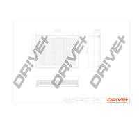 Filtro aria Cartuccia filtro DP1110.10.0119 Drve+ per FORD MAZDA