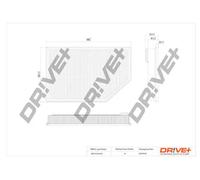 Filtro aria Cartuccia filtro DP1110.10.0194 Drve+ per VOLVO V60 I V70 III S60 I