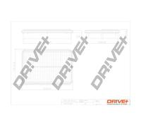 Filtro aria Cartuccia filtro DP1110.10.0196 Drve+ per KIA HYUNDAI