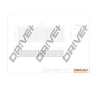 Filtro aria Cartuccia filtro DP1110.10.0199 Drve+ per CITROËN PEUGEOT