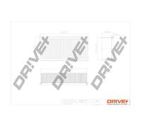 Filtro aria Cartuccia filtro DP1110.10.0205 Drve+ per PEUGEOT DS CITROËN OPEL