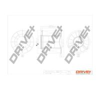 Filtro aria Cartuccia filtro DP1110.10.0266 Drve+ per AUDI A4 B9 A4 B9 Avant A5