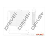 Filtro aria Cartuccia filtro DP1110.10.0334 Drve+ per MINI BMW