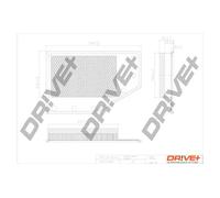 Filtro aria Cartuccia filtro DP1110.10.0589 Drve+ per OPEL