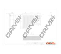 Filtro aria Cartuccia filtro DP1110.10.0685 Drve+ per MINI MINI MINI Cabriolet