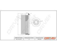 Filtro aria Cartuccia filtro DP1110.10.0715 Drve+ per AEBI TT