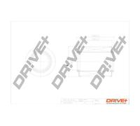 Filtro aria Cartuccia filtro DP1110.10.0760 Drve+ per AUDI A8 D3