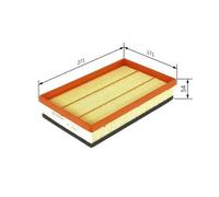 Filtro aria BOSCH F 026 400 041