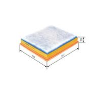 Filtro aria Cartuccia filtro F 026 400 096 BOSCH per FORD KA STREET KA