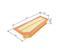 Filtro aria Cartuccia filtro F 026 400 134 BOSCH per MERCEDES-BENZ SLK CLASSE C