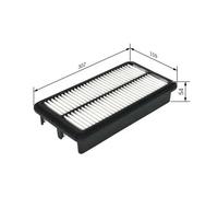 Filtro aria Cartuccia filtro F 026 400 521 BOSCH per KIA
