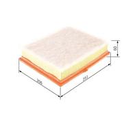 Filtro aria BOSCH F 026 400 545