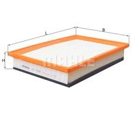 Filtro aria Cartuccia filtro LX 1000 MAHLE per SEAT FORD VW