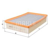 Filtro aria KNECHT LX 1216