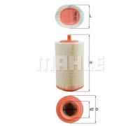 MAHLE ORIGINAL LX 1277 Filtro aria adatto per MERCEDES-BENZ CLK (C209)