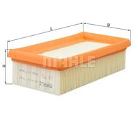 Filtro aria Cartuccia filtro LX 152 KNECHT per LANCIA FIAT AUTOBIANCHI GILERA