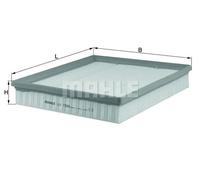 KNECHT LX 1586 Filtro aria per FORD