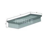 Filtro aria Cartuccia filtro LX 1601 MAHLE per FIAT LANCIA ZASTAVA