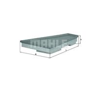 MAHLE ORIGINAL LX 1663 Filtro aria