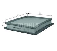 Filtro aria Cartuccia filtro LX 1826 KNECHT per OPEL ASTRA H Furgone/familiare