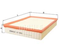 Filtro aria KNECHT LX 1845