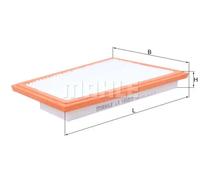 Knecht LX 1850/2 Filtro Motore