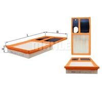 Filtro aria KNECHT LX 2010