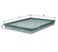 Filtro aria Cartuccia filtro LX 2036 MAHLE per BMW X5