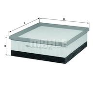 Knecht LX 2077/4 Filtro Motore