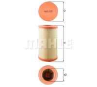 Filtro aria MAHLE KNECHT LX 2088