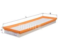 Filtro aria Cartuccia filtro LX 2093 KNECHT per VW JETTA IV JETTA III BEETLE